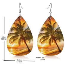 Load image into Gallery viewer, Tropical Sunset Earrings