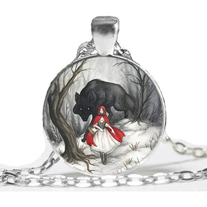Little Red Riding Hood Necklace.