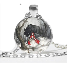 Load image into Gallery viewer, Little Red Riding Hood Necklace.