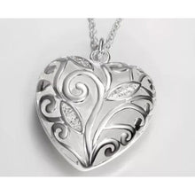 Load image into Gallery viewer, 925 Sterling Silver Enchanted Heart Necklace