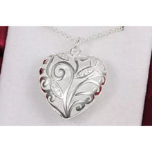 Load image into Gallery viewer, 925 Sterling Silver Enchanted Heart Necklace