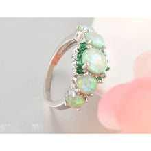 Load image into Gallery viewer, Fire Opal Frenzy Ring