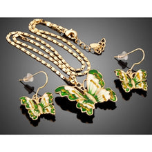 Load image into Gallery viewer, Butterfly Breeze Necklace Set.
