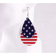 Load image into Gallery viewer, Stars And Stripes Earrings