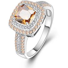 Load image into Gallery viewer, Champagne Shine Zircon Ring