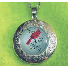 Load image into Gallery viewer, Cardinal Locket