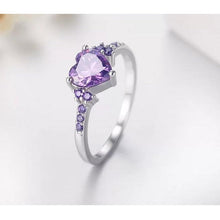 Load image into Gallery viewer, 925 Silver Heart Ring.
