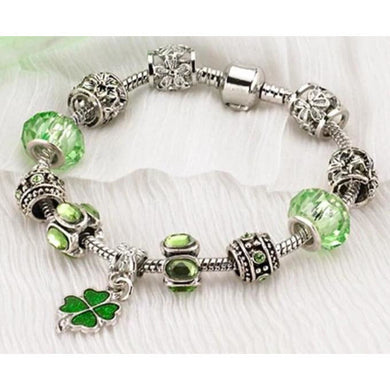 Green Clover Bracelet.