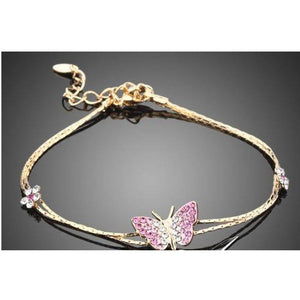 Butterfly Crystal Bracelet.