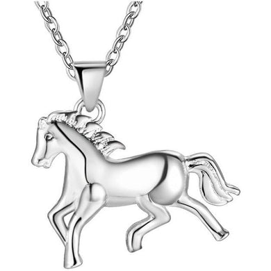 Silver Plated Horse