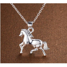Load image into Gallery viewer, Silver Plated Horse