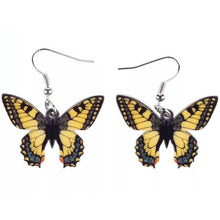 Load image into Gallery viewer, Butterfly Drop Earrings
