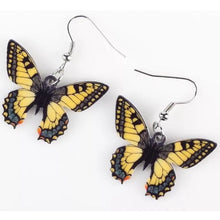 Load image into Gallery viewer, Butterfly Drop Earrings