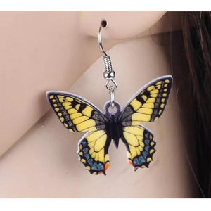 Butterfly Drop Earrings