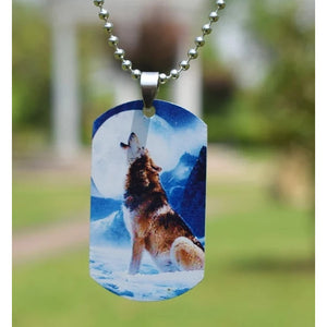 Moonlight Madness Wolf Necklace.
