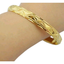 Load image into Gallery viewer, Gold Plated Dubai Bracelet.