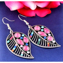 Load image into Gallery viewer, Ethnic Vintage Stone Earrings.