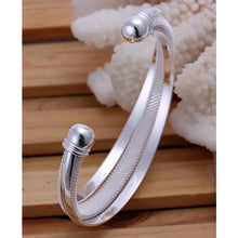 Load image into Gallery viewer, 925 Silver Bangle Bracelet.
