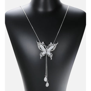 0pal Butterfly Necklace
