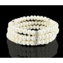 Load image into Gallery viewer, Imitation Pearl Strand Bracelet