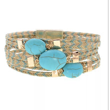 Load image into Gallery viewer, Three Stone Bracelet