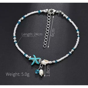 Starfish Anklet