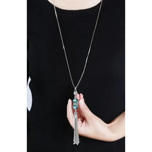 Load image into Gallery viewer, Blue Tranquility Crystal Necklace