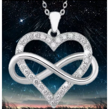 Load image into Gallery viewer, Infinity Heart Necklace