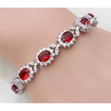 Load image into Gallery viewer, Red Sparkle Bracelet