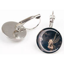 Load image into Gallery viewer, Moon Fairy Earrings