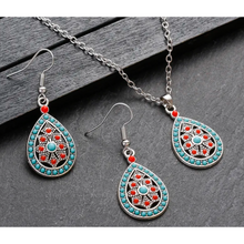 Load image into Gallery viewer, Bohemian Beaded Necklace Set